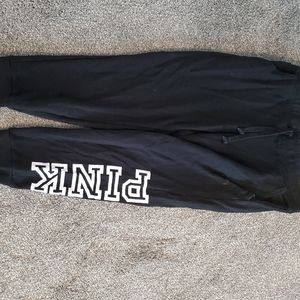 Black lounging joggers